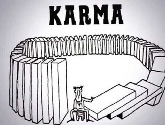 karma image buddhist cartoon orig