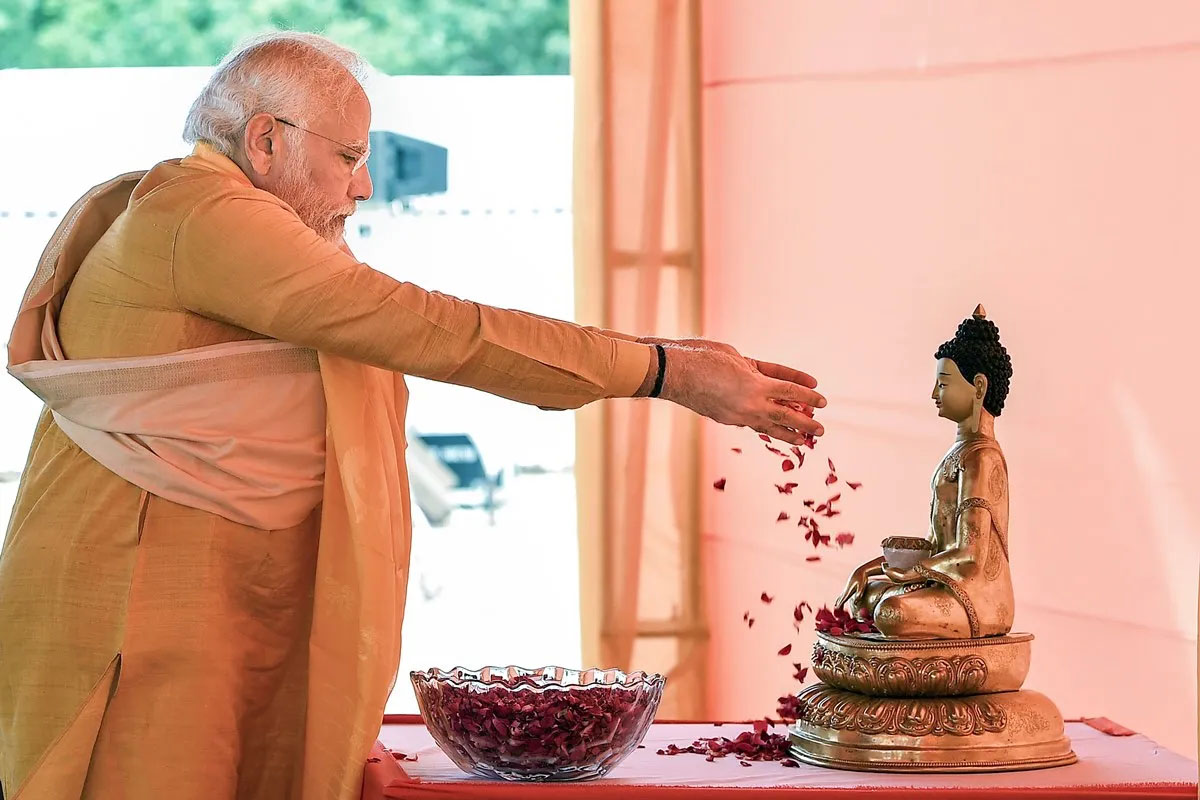 modi buddhist
